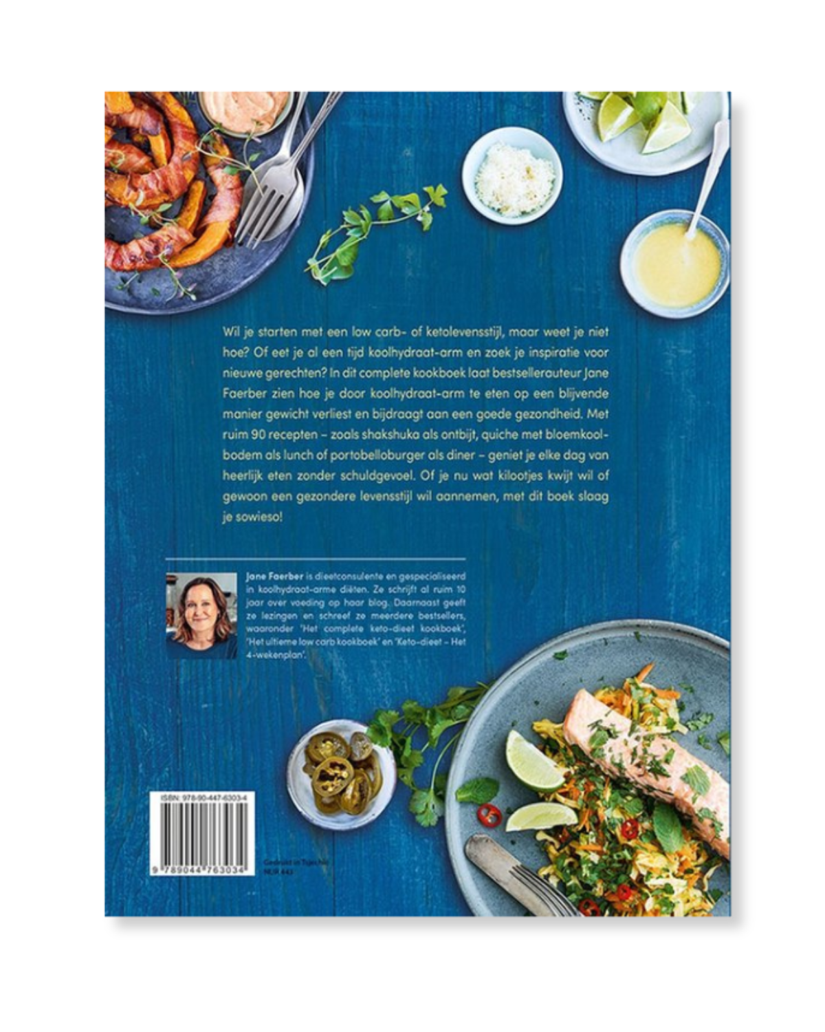 Het complete koolhydraat-arme kookboek 'Jane Faerber'