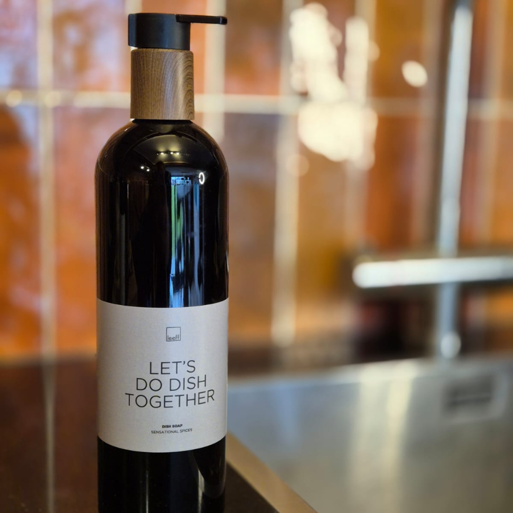 Luxe verpakking afwasmiddel leeff