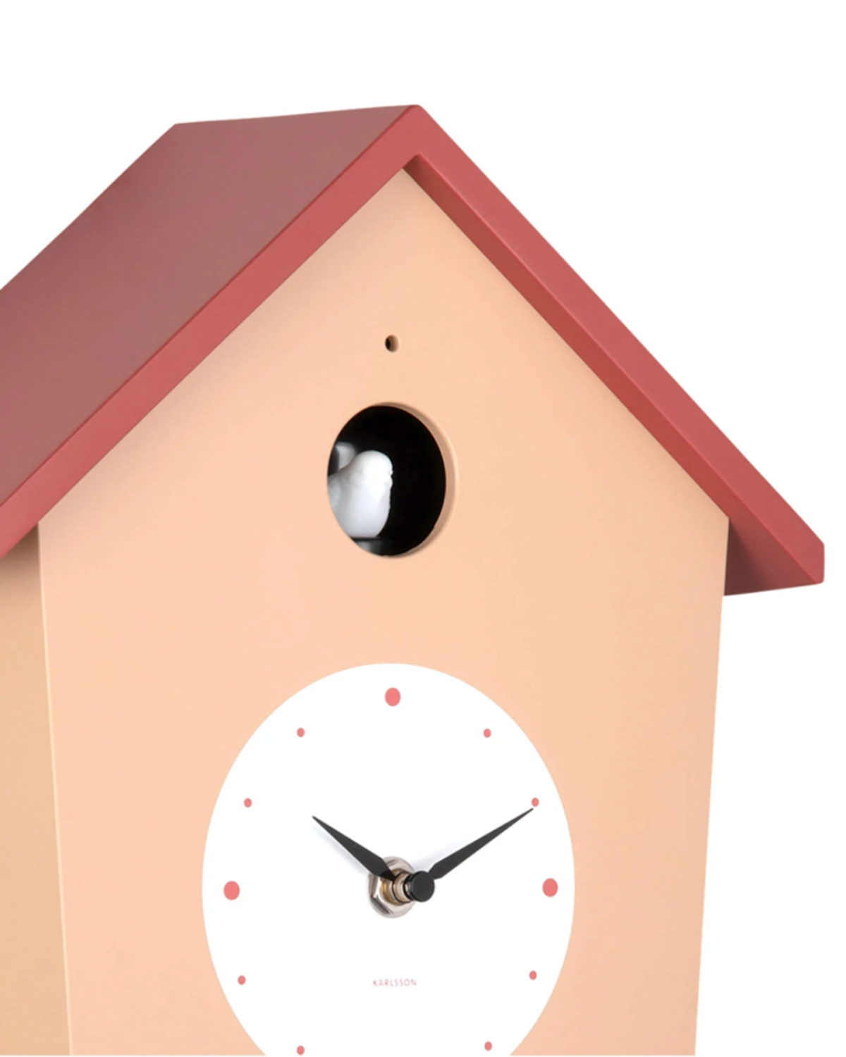 Cuckoo Light klok 'Karlsson' Licht bruin 26,4cm