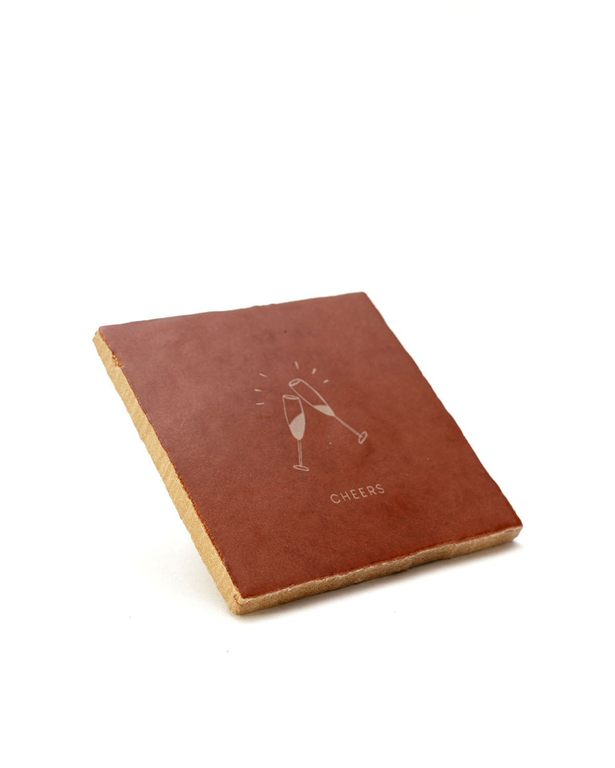 Studio Meuk Tegeltje Keramiek – Cheers Terracotta