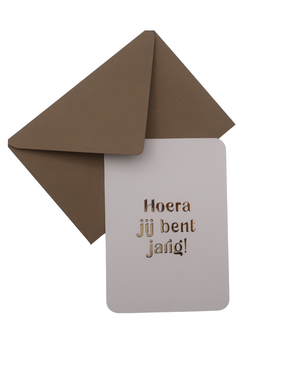 Kaart 'Hoera jij bent jarig!'