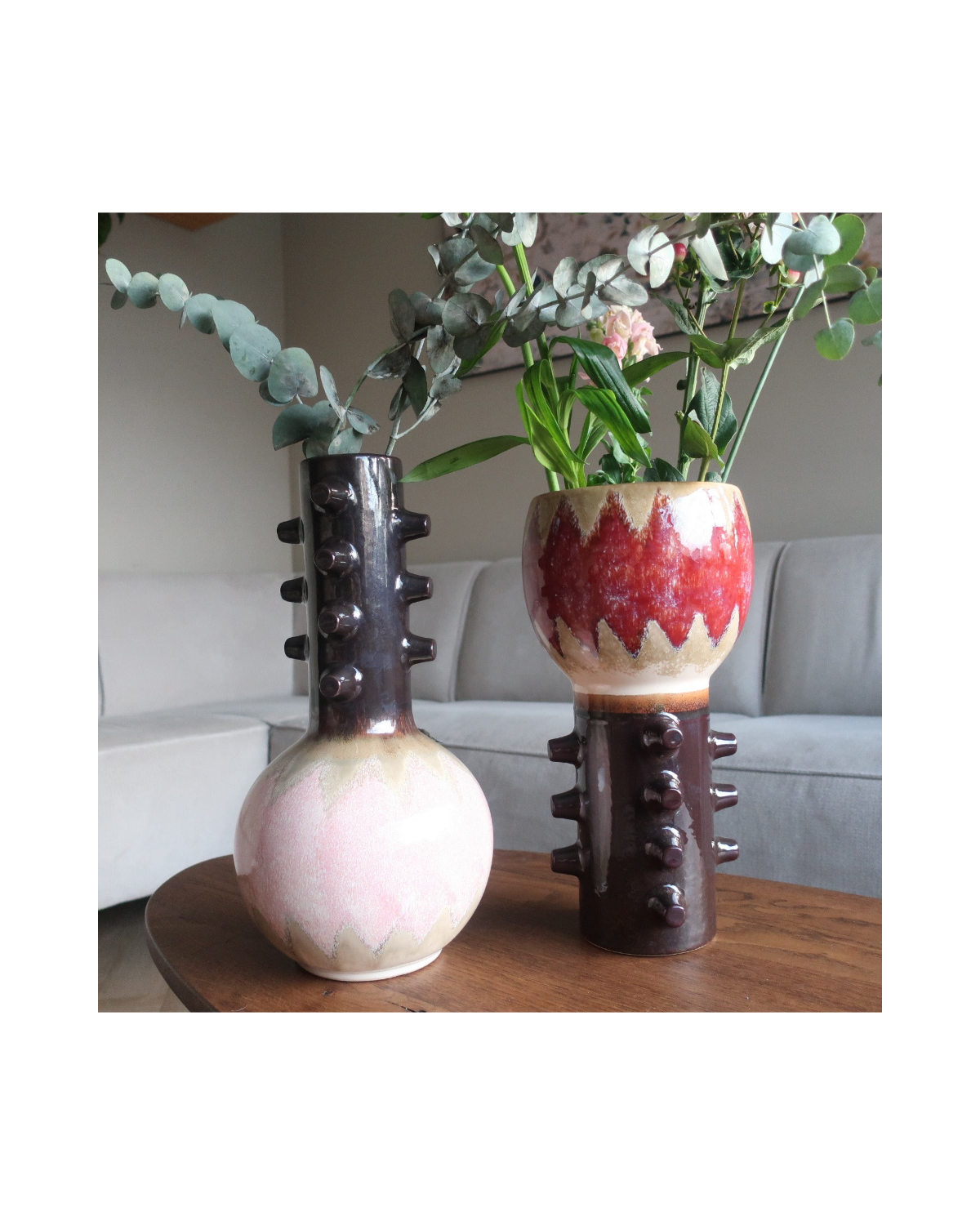 Plantenpot Terra – warm bruin met een moderne flair