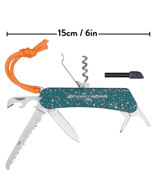 Luxe cadeau voor praktische mannen, 9 in 1 multitool