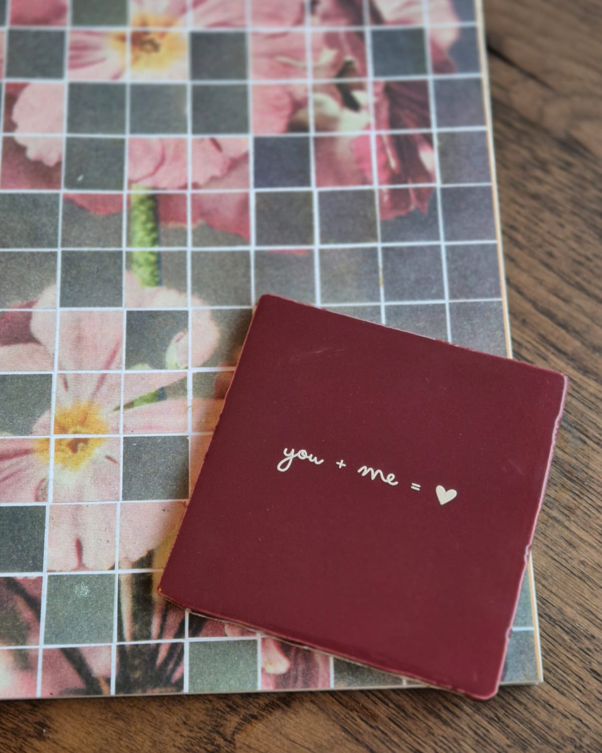Tegeltje You + Me = ❤️