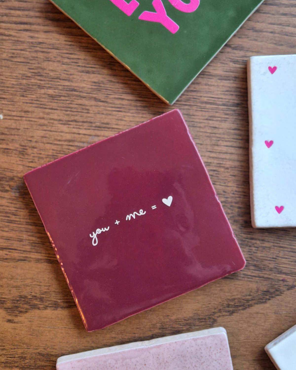 Tegeltje You + Me = ❤️