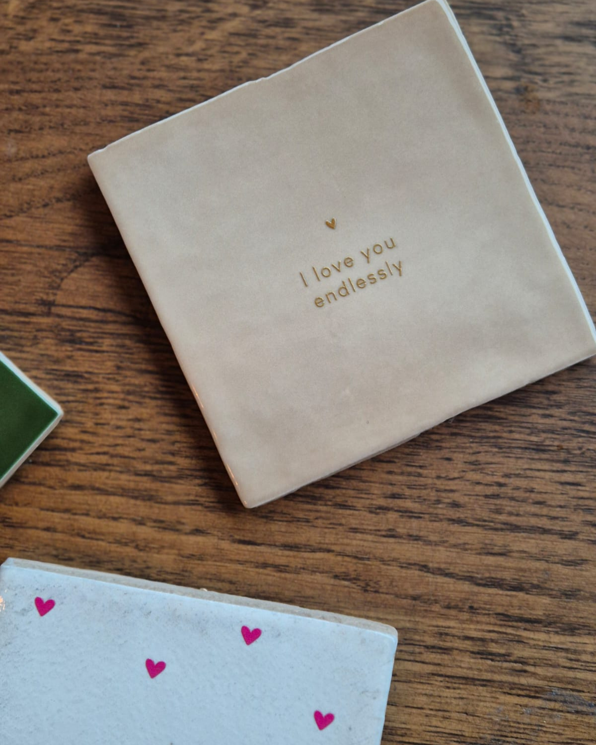 Tegeltje I love you endlessly