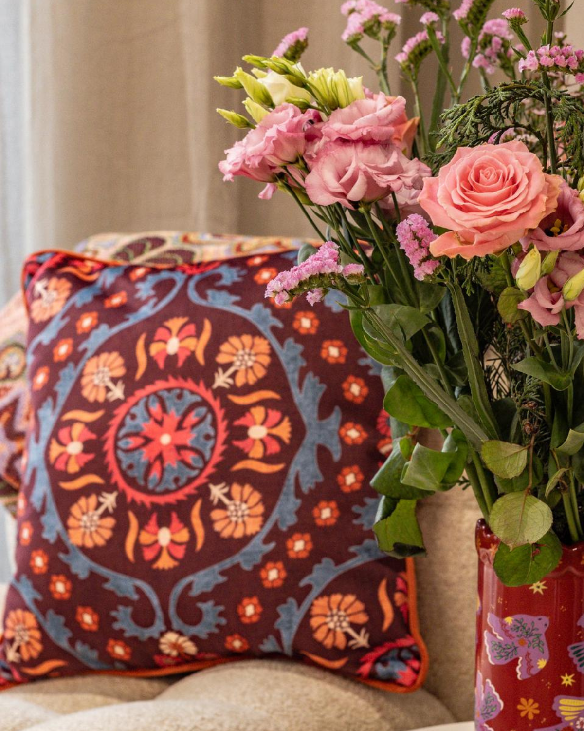 Velvet Kussen Puglia | Zacht Fluweel met Karakter