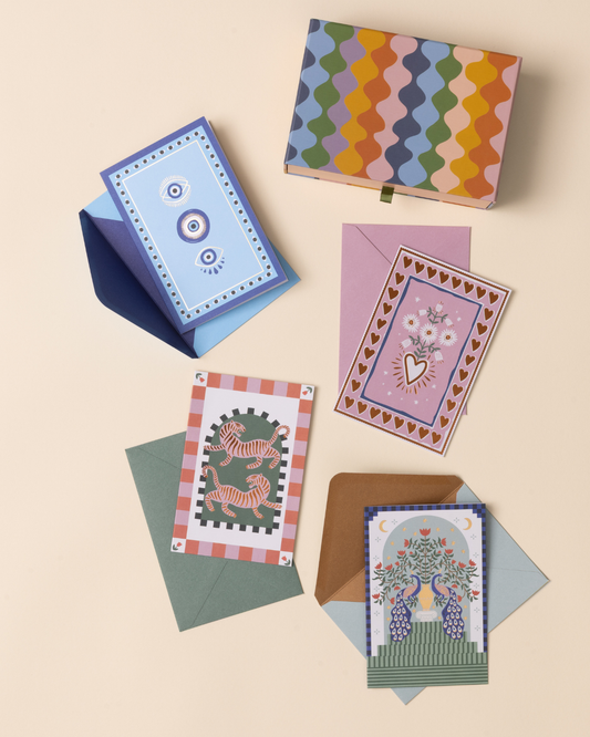 Kaartenset - 16 notecards & enveloppen