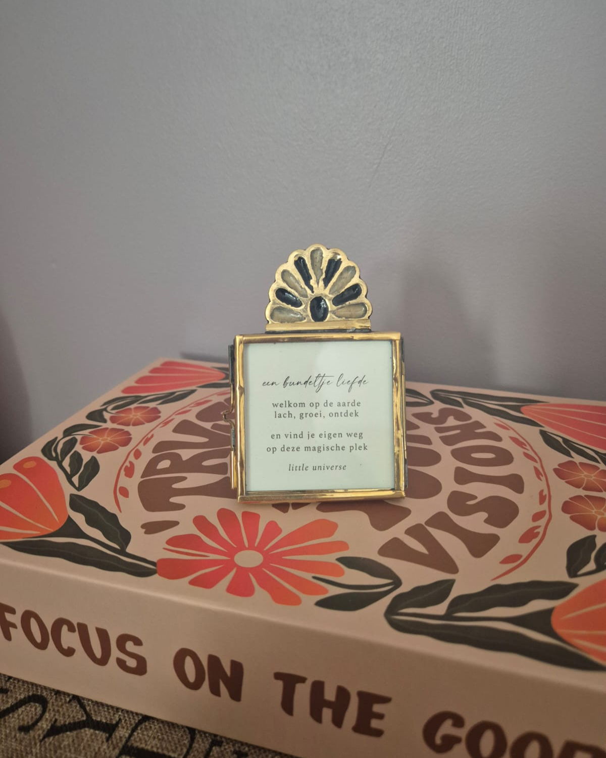 Fotolijstje Rosie Roset Mini met gedichtje | Doing Goods