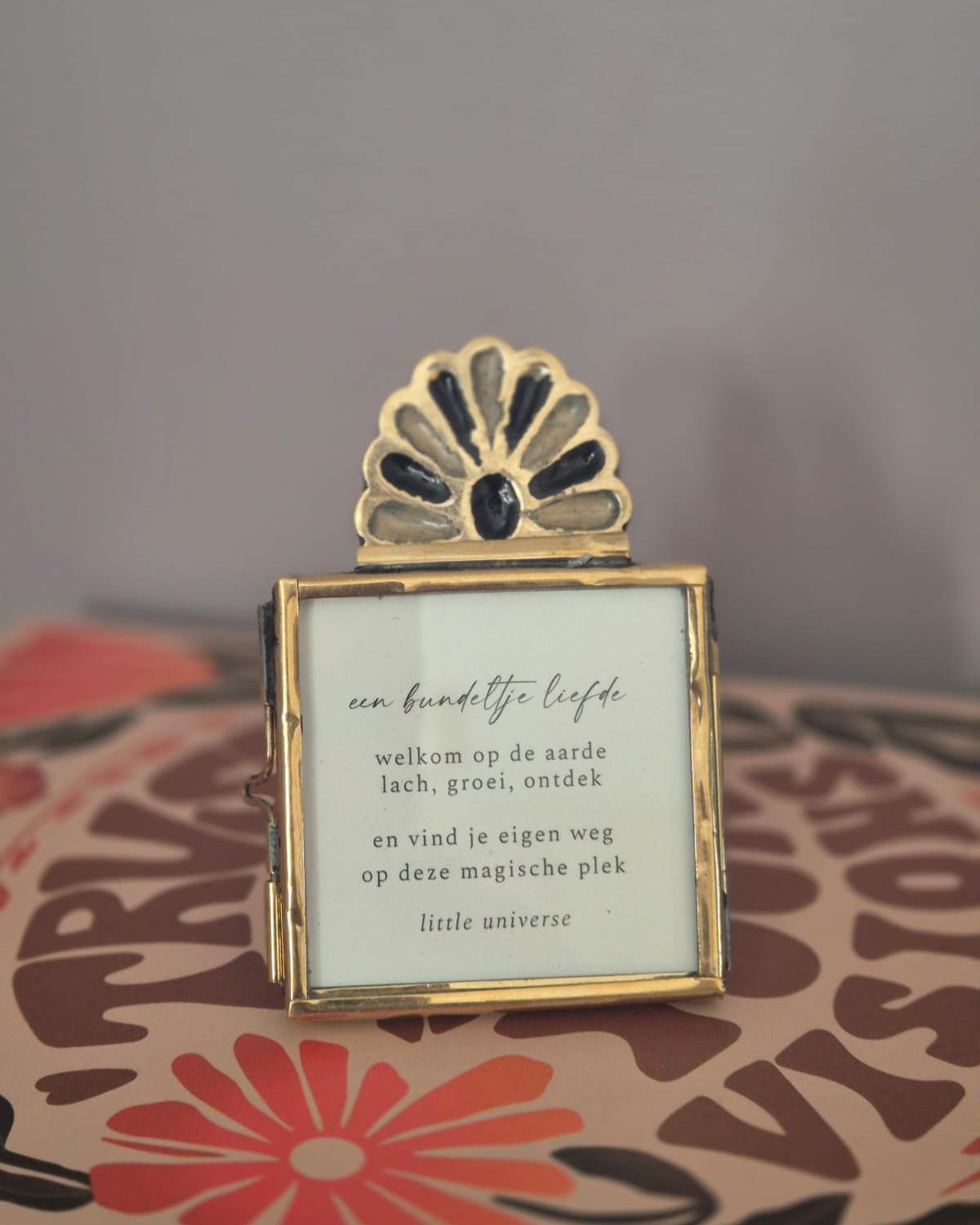 Fotolijstje Rosie Roset Mini met gedichtje | Doing Goods