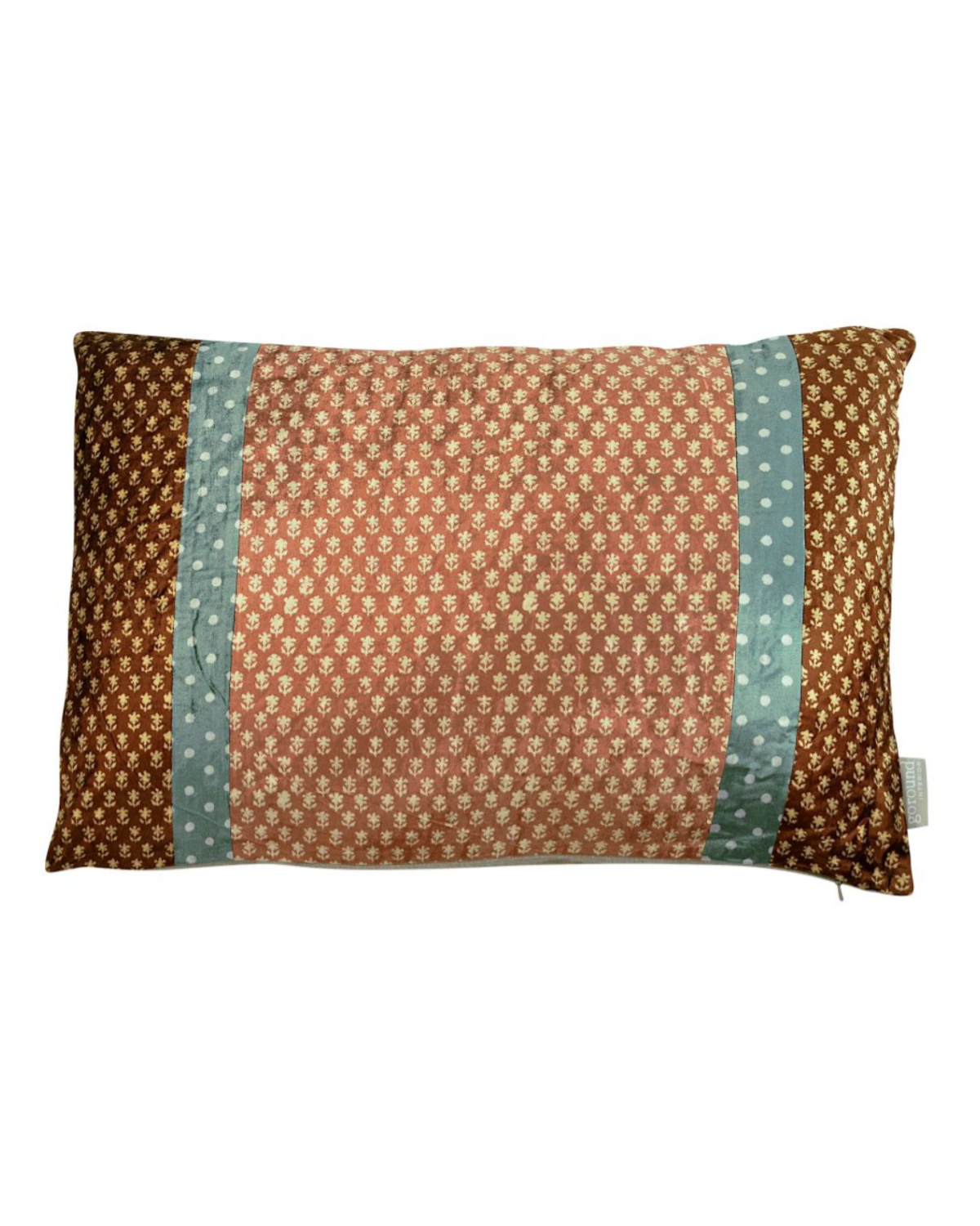 Fluwelen Patchwork Kussen