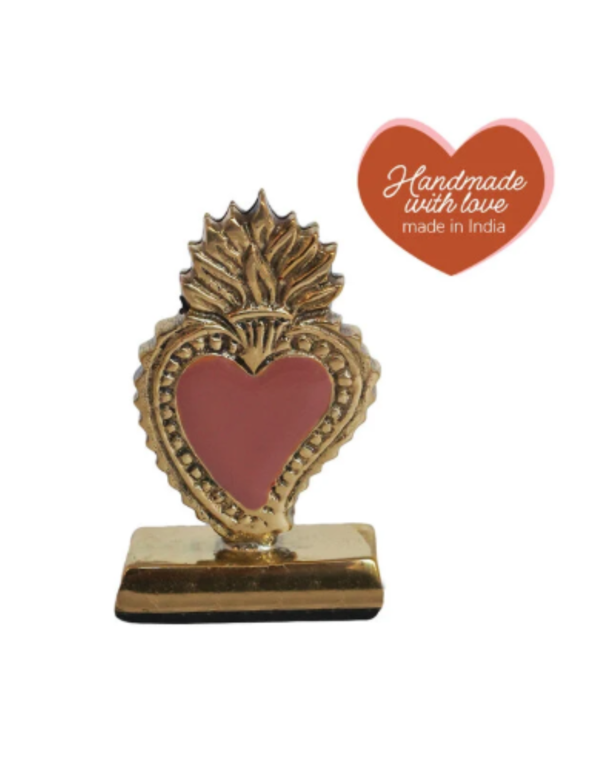 Toon je favoriete kaarten en herinneringen stijlvol met deze handgemaakte messing kaarthouder. Een vrolijk accent in elk interieur.