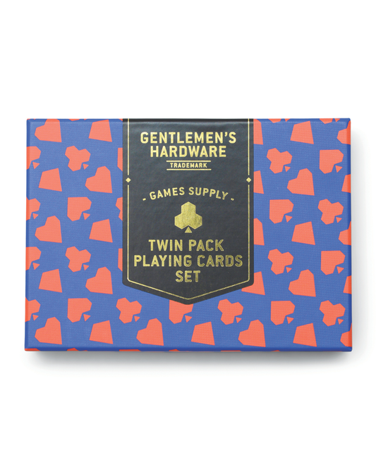 Twee decks speelkaarten met kompasdesign en decoratieve symbolen, perfect voor spelletjesavonden en cadeau voor vrienden.