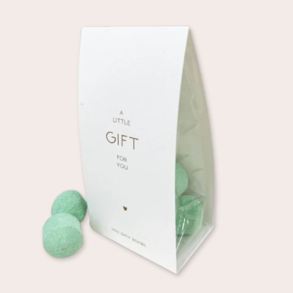 Mini bath bombs cadeautje voor haar