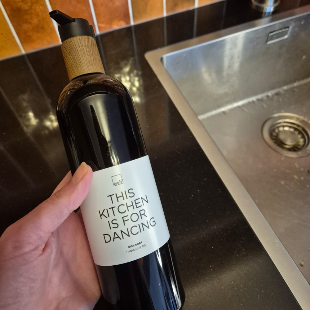 Afwasmiddel Leeff, luxe verpakking