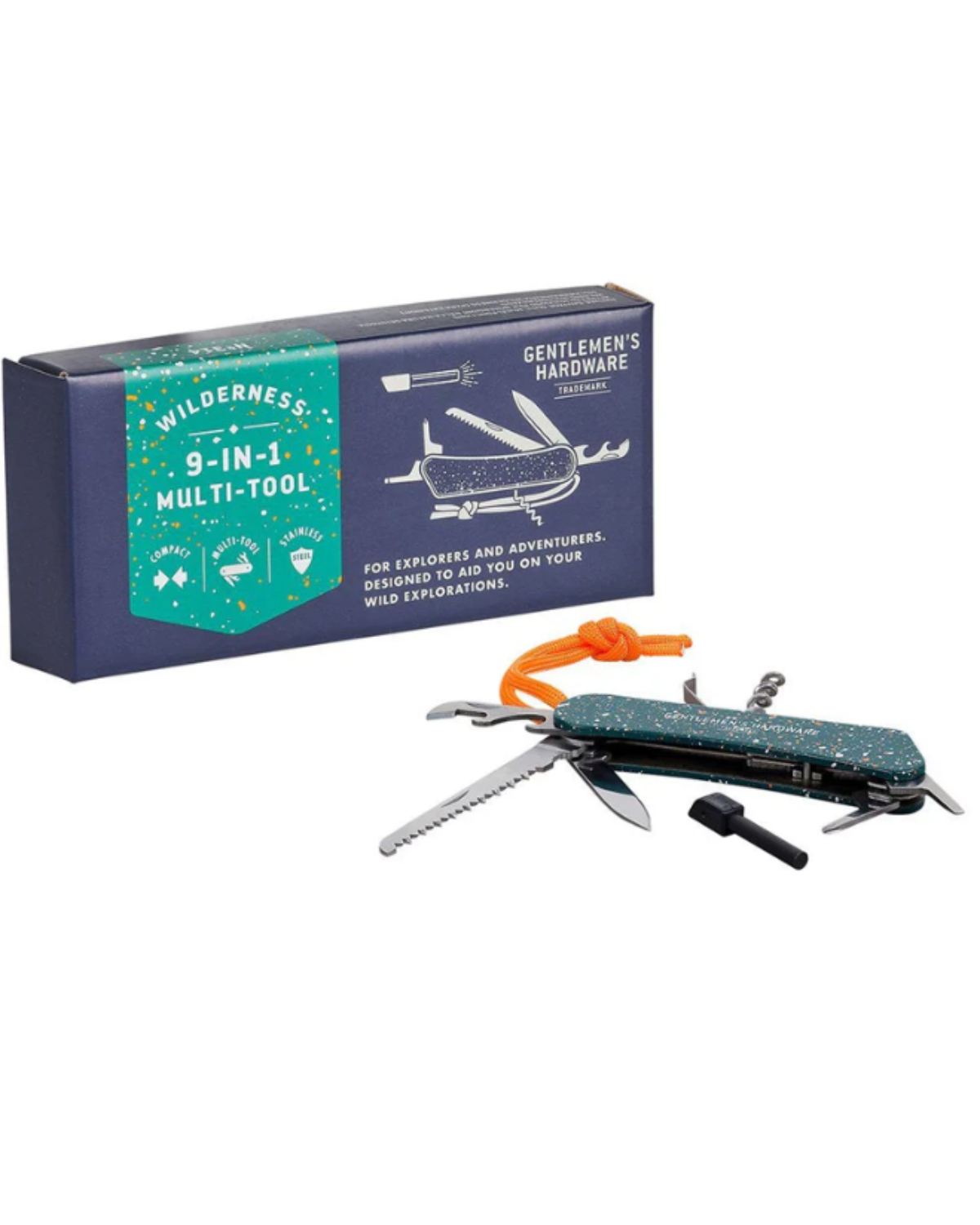 luxe 9 in 1 multitool, cadeau voor mannen