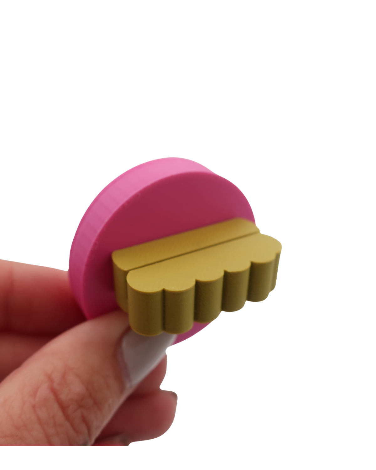 MUUSS kaarthouder in minimalistisch design, makkelijk verwisselbaar voor modulaire galerijwand