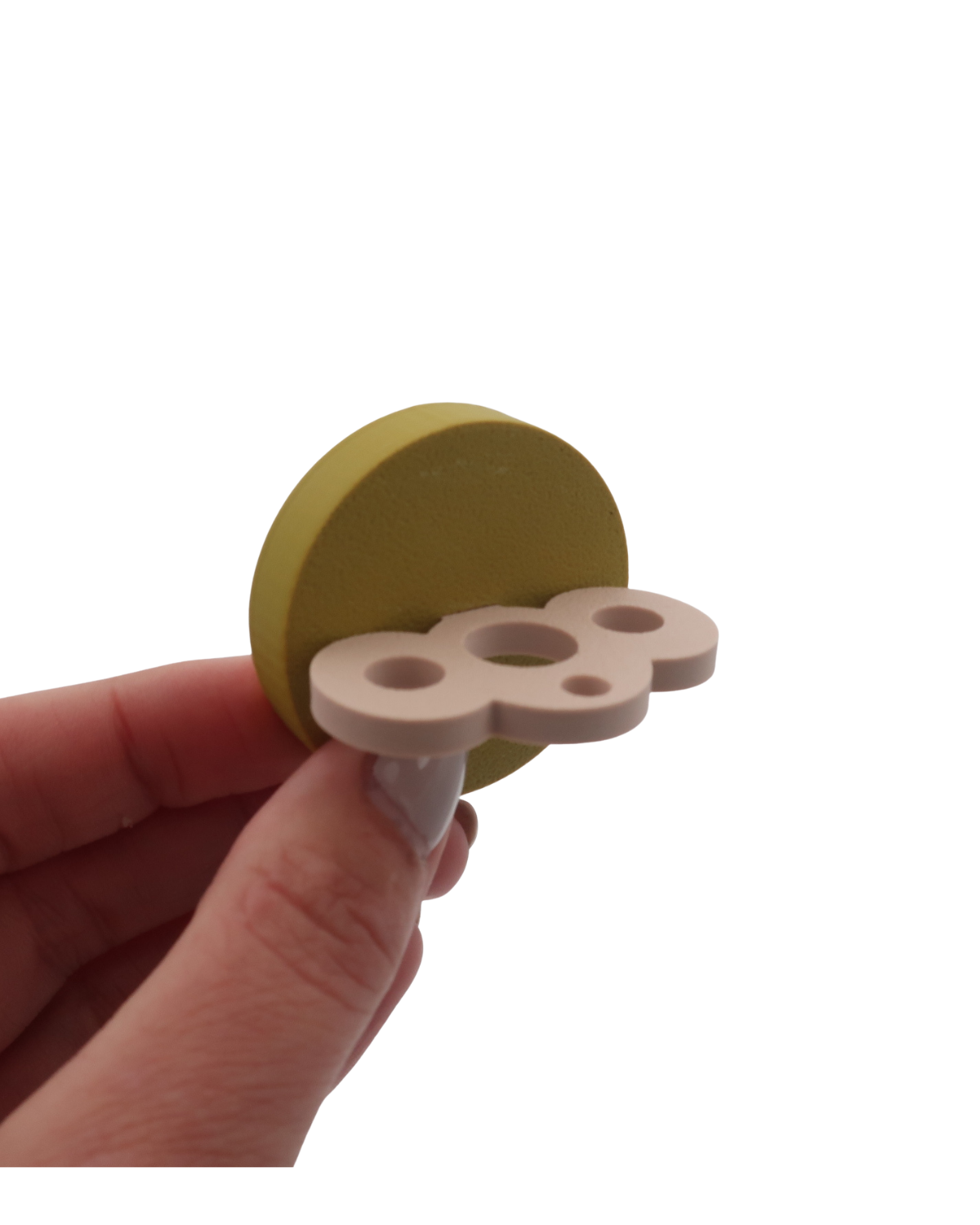 Kunstbloemschakel MUUSS, minimalistisch en veelzijdig ontwerp voor modulaire bloemenwand in woonkamer of kantoor