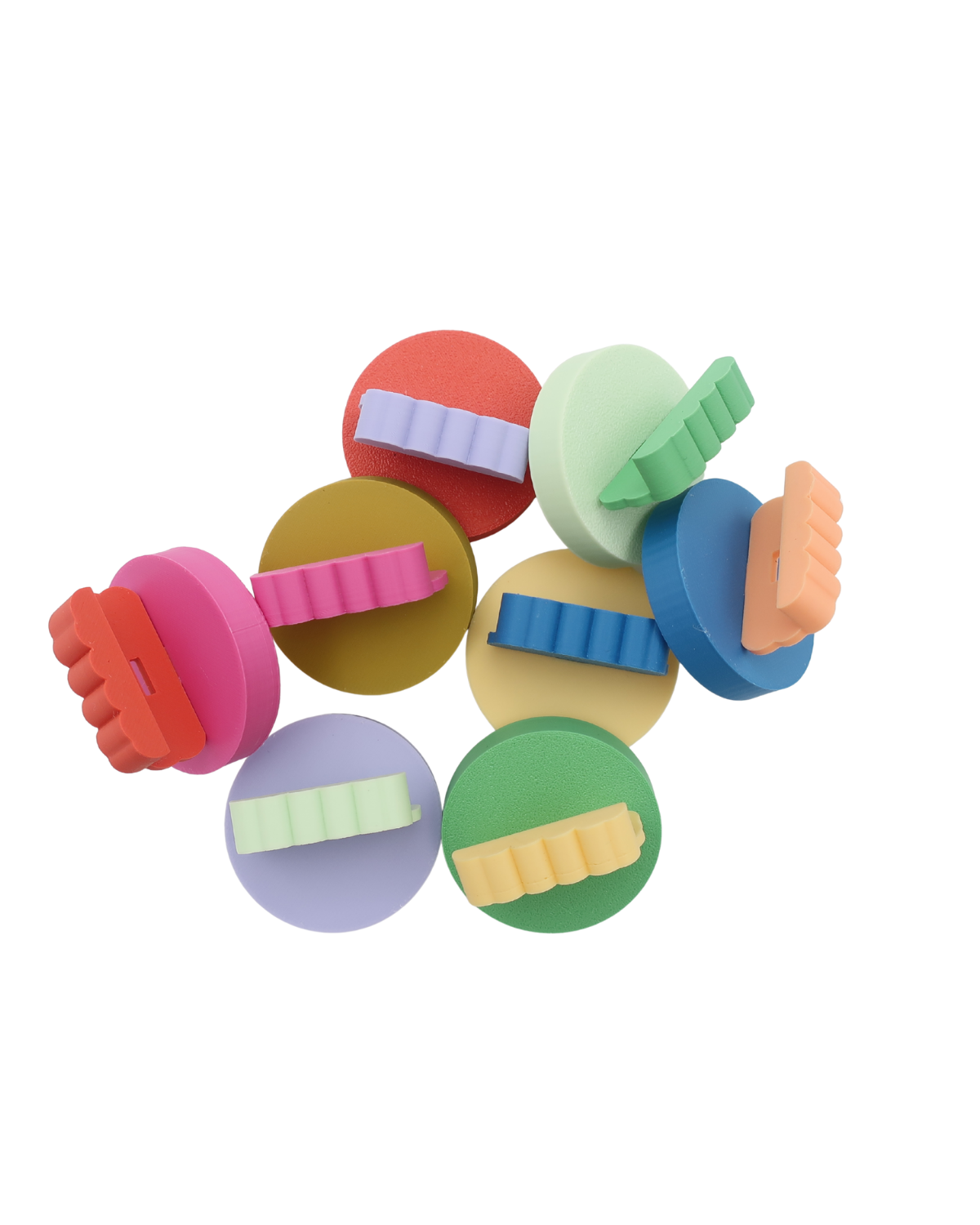 Minimalistische MUUSS schakel voor kleine kunstwerken en tegeltjes, te combineren met basishouder