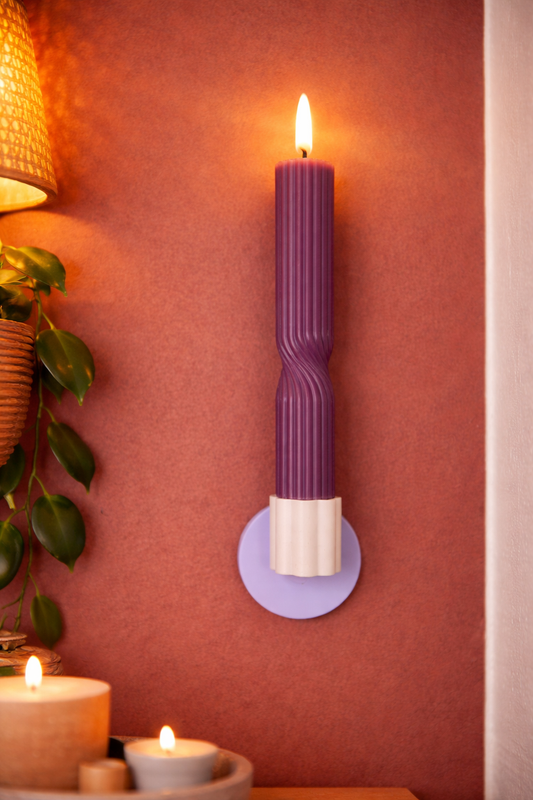 Muus Joeff wanddecoratie ledkaars