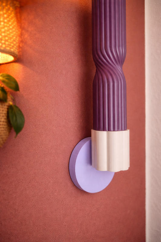 Muuss Joeff ledkaars wanddecoratie detailfoto