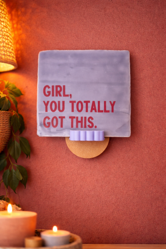 Tegelhouder muuss galerijwand joeff