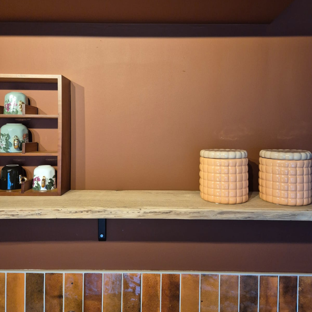 Een ware eyecather in je keuken, deze luchtdichte voorraadpot van present time