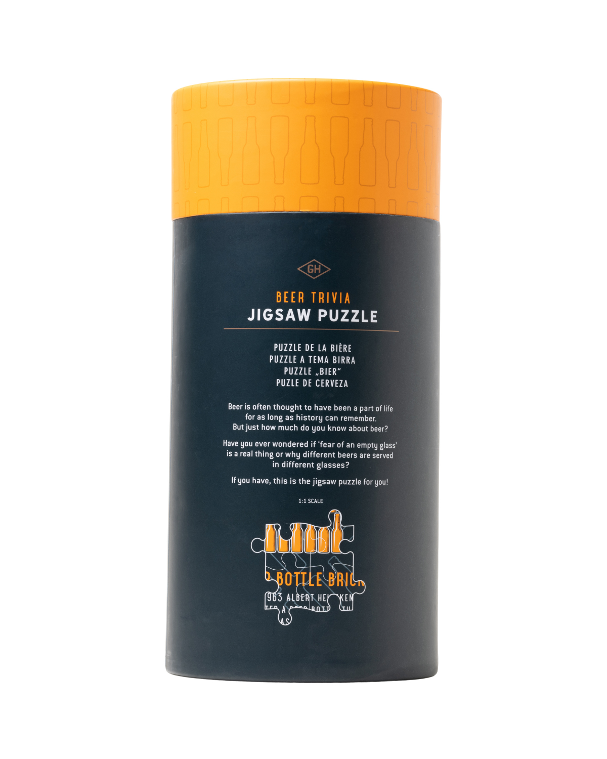 Puzzel voltooien en ophangen als decoratie, ideaal voor thuisbar of gezellige mancave.