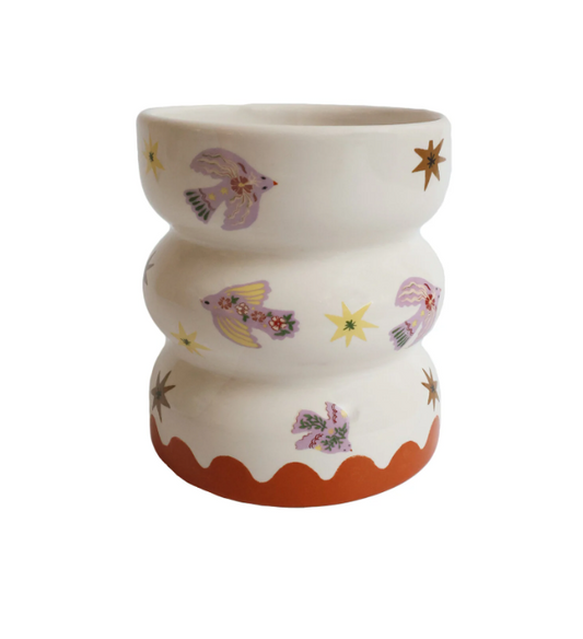 Mok met Vogels | All The Luck In The World | Keramische mok