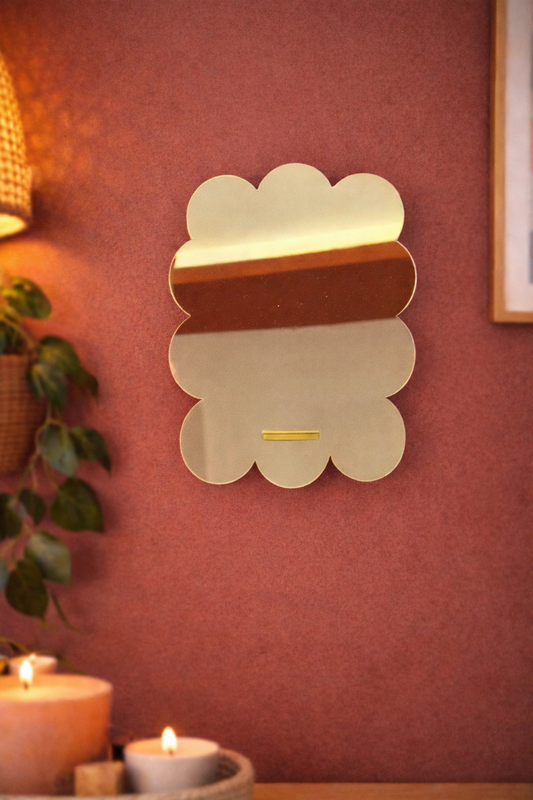 Spiegeltje van Muuss Joeff wanddecoratie