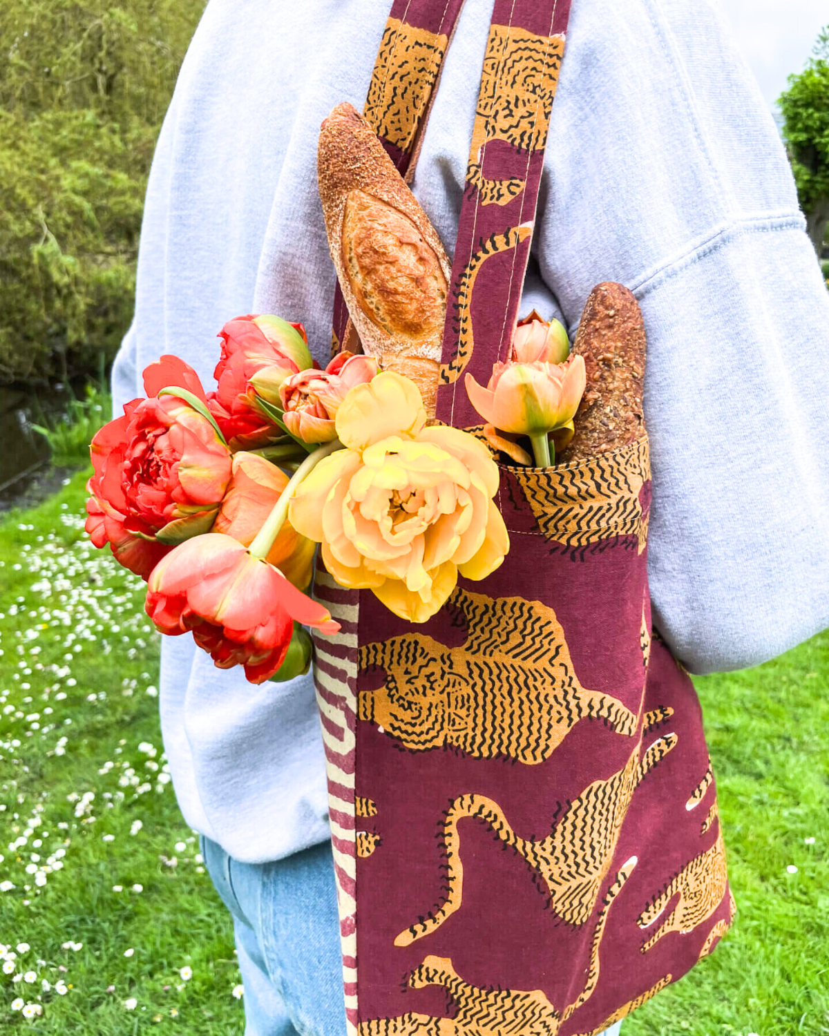 Mooie tote bag tas, accessoire voor dames ook mooi als cadeau