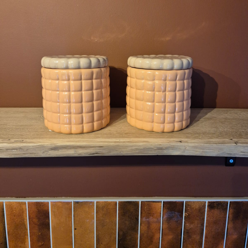 Voorraadpot coockie van present time, een ware eyecatcher