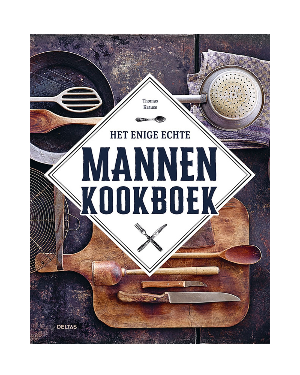 Het enige echte mannen kookboek, luxe cadeau voor mannen