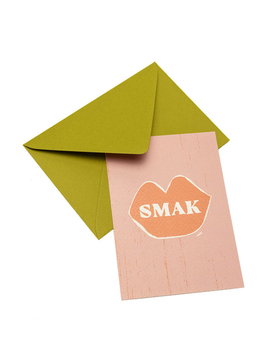 Kaart Smak | Wenskaart | Bij Suus