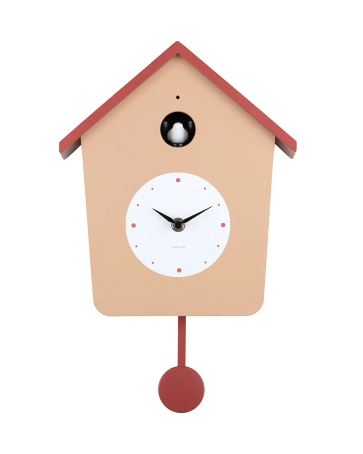 Cuckoo Light klok 'Karlsson' Licht bruin 26,4cm