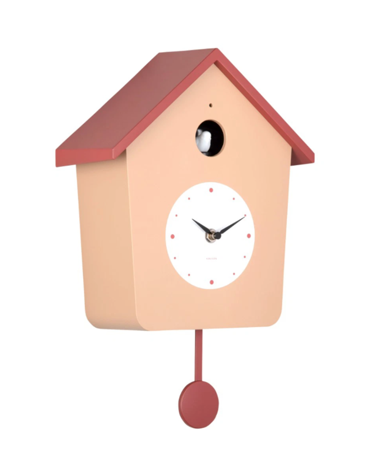 Cuckoo Light klok 'Karlsson' Licht bruin 26,4cm