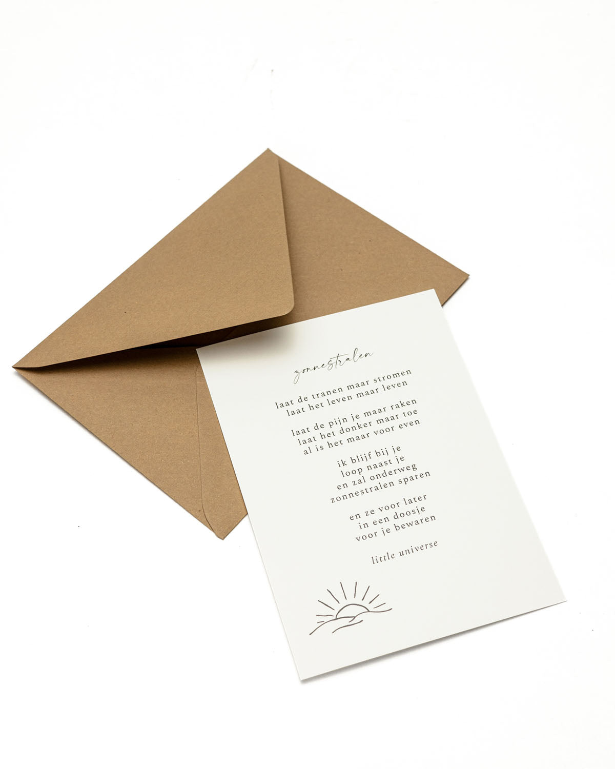 Kaart 'zonnestralen'