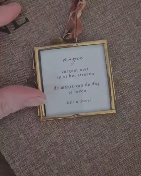 Doing Goods hanglijstje met gedichtje | Cadeau | Bij Suus