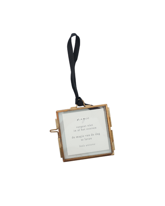 Lijstje - Goud - 5x5cm