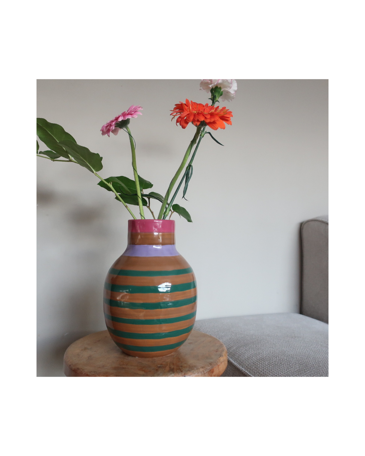 Vaas Stripe – vrolijke strepen met een vleugje lef