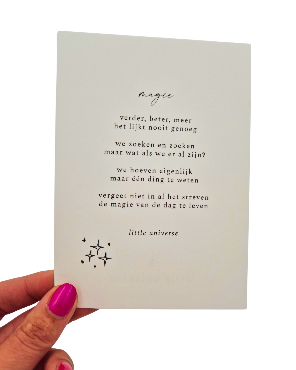 Kaart 'magie´