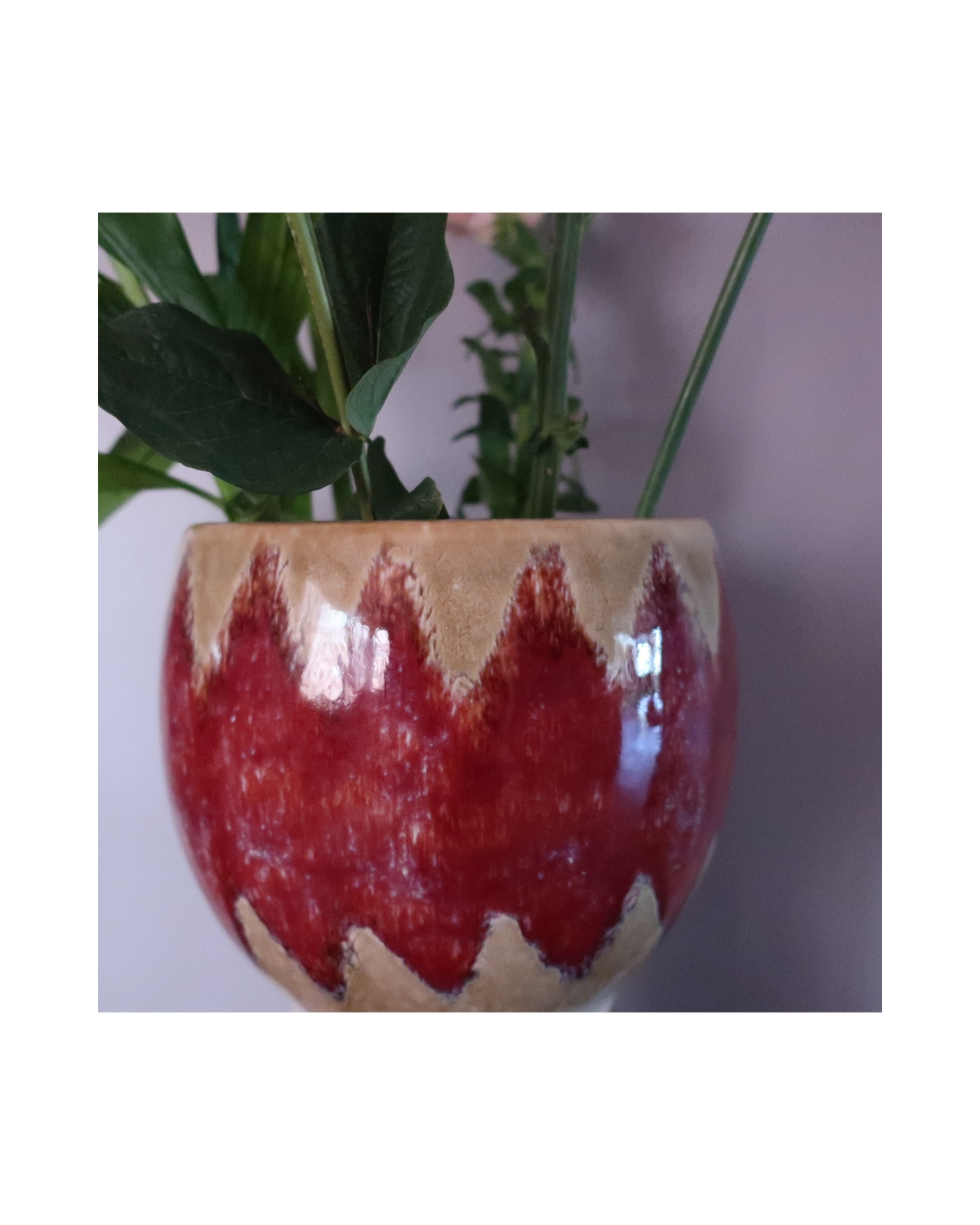 Plantenpot Terra – warm bruin met een moderne flair