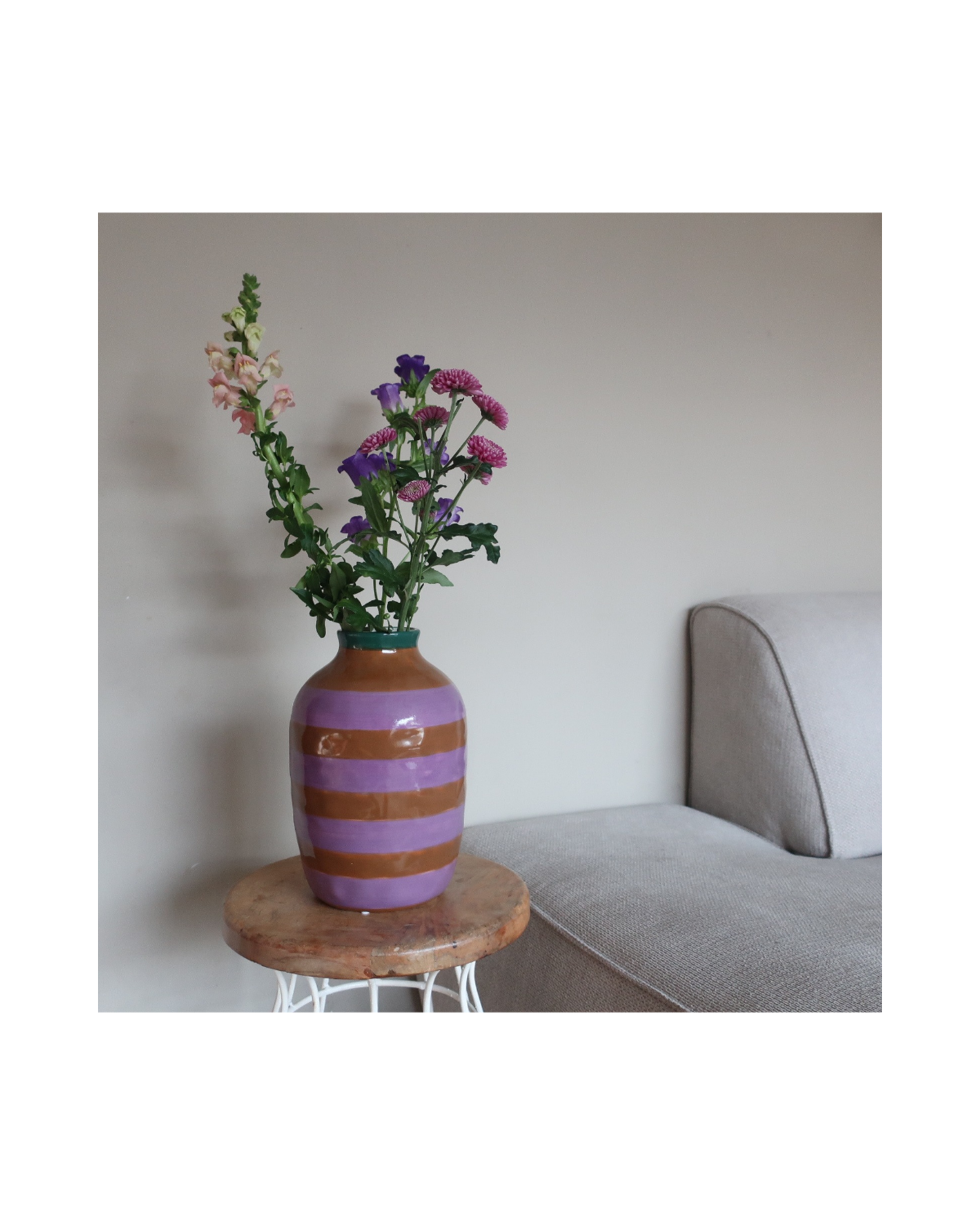 Keramische Dolomite vaas