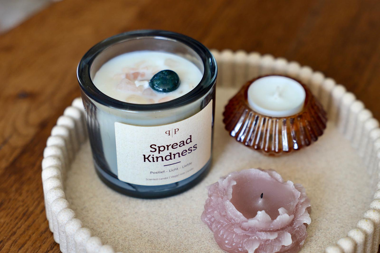 Spread Kindness – Edelsteen geurkaars