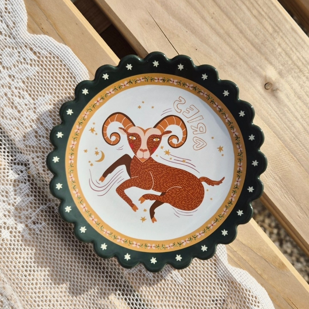 All the Luck in the World | Bord sterrenbeeld Ram | Keramiek