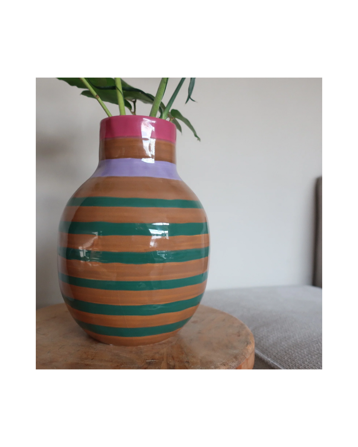Vaas Stripe – vrolijke strepen met een vleugje lef