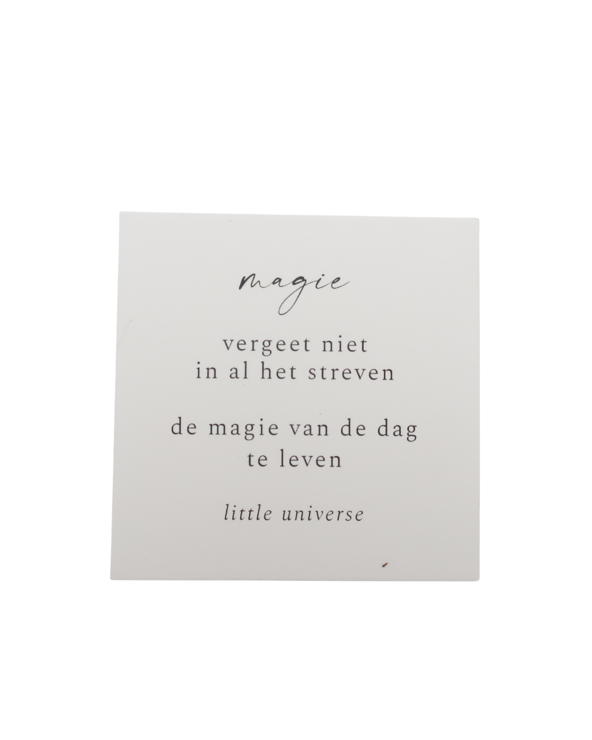 Lijstje - Goud - 5x5cm