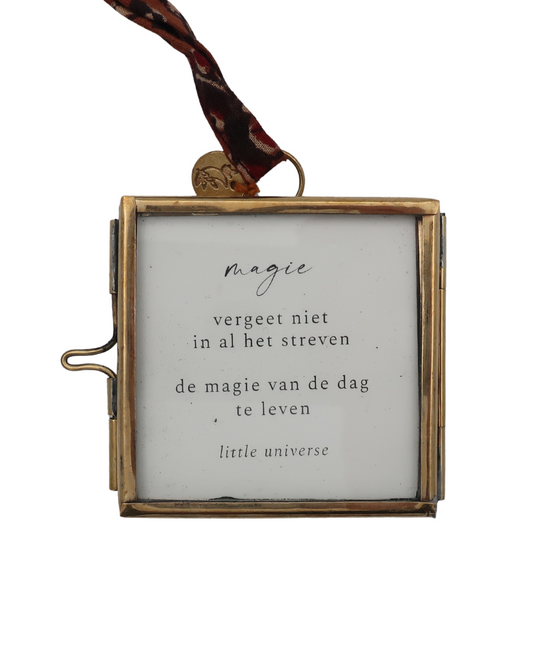 Hanglijstje met kaartje ´Magie´