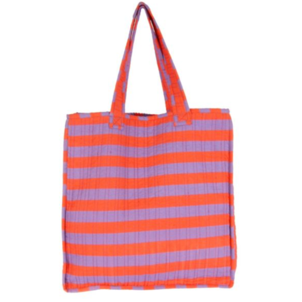 Achterzijde van de Shopper Vie Belle – ruime dames shopper tas perfect als cadeau